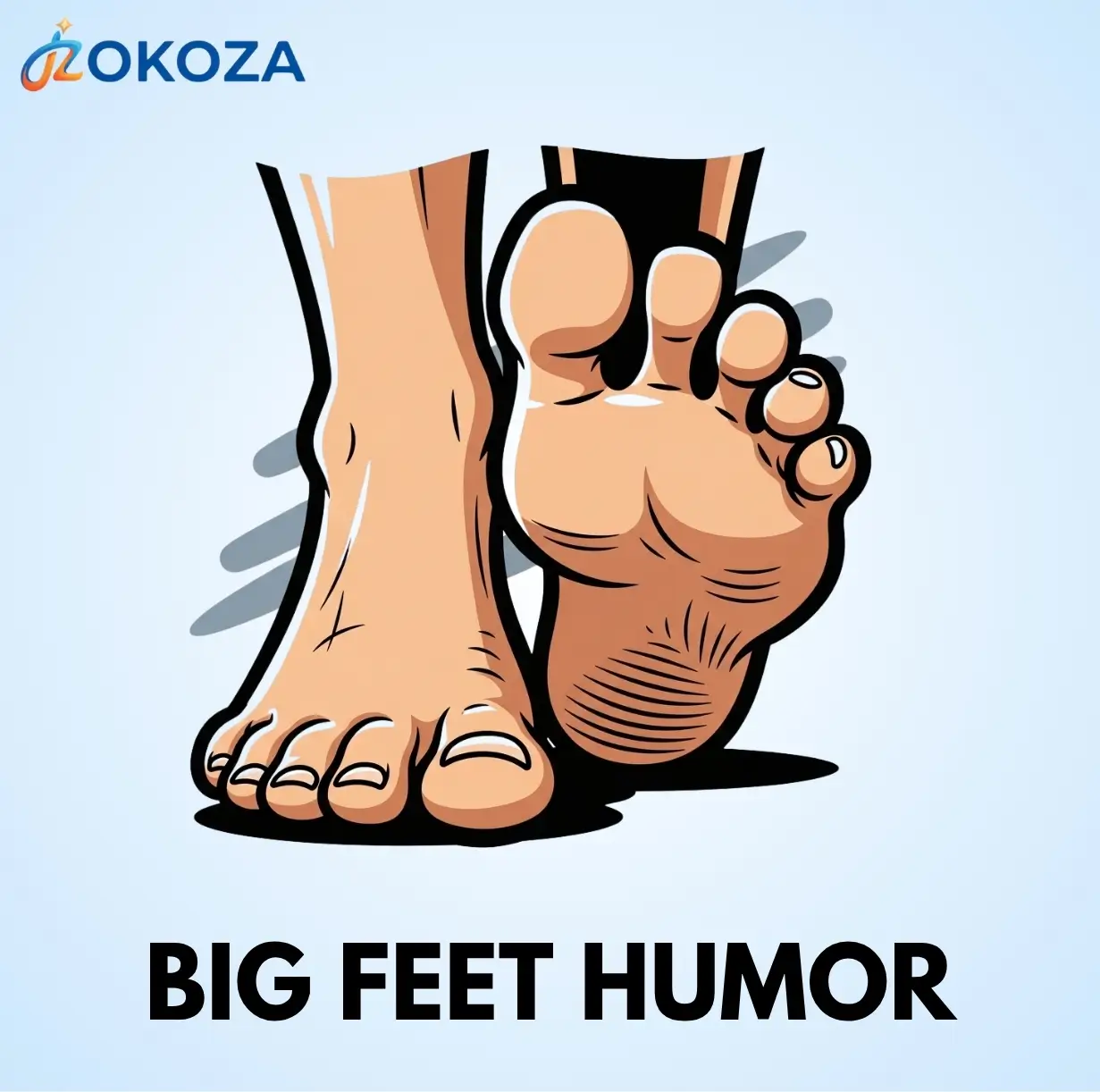 Big feet humor