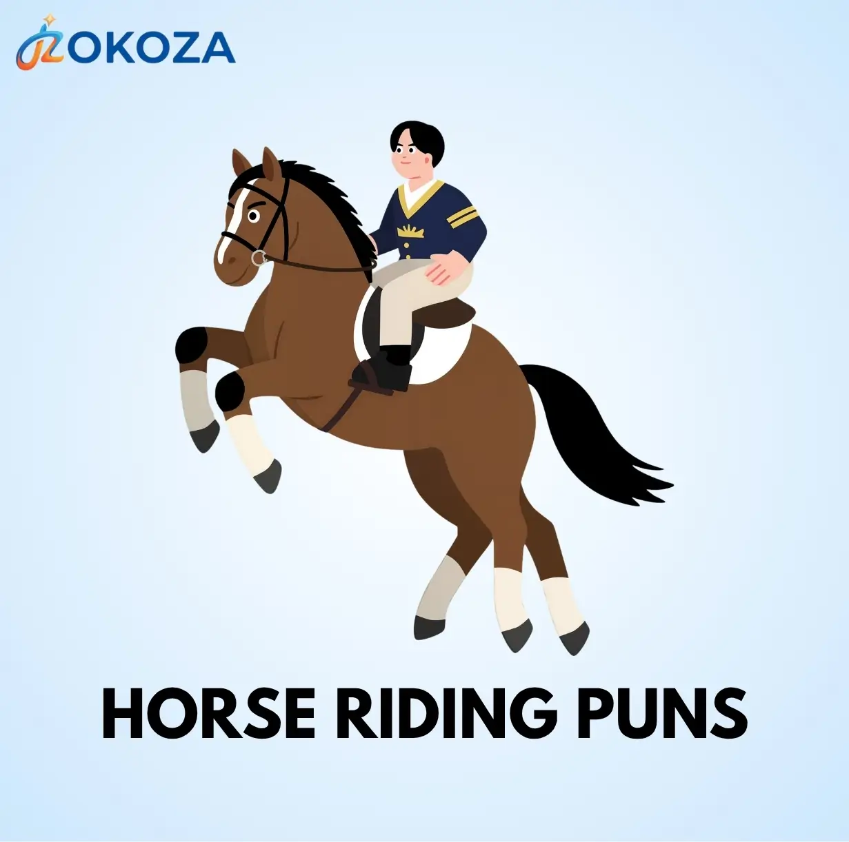 Horse riding puns
