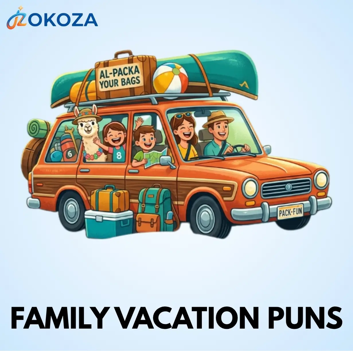 Family vacation puns