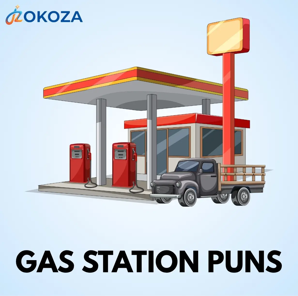 Gas station puns