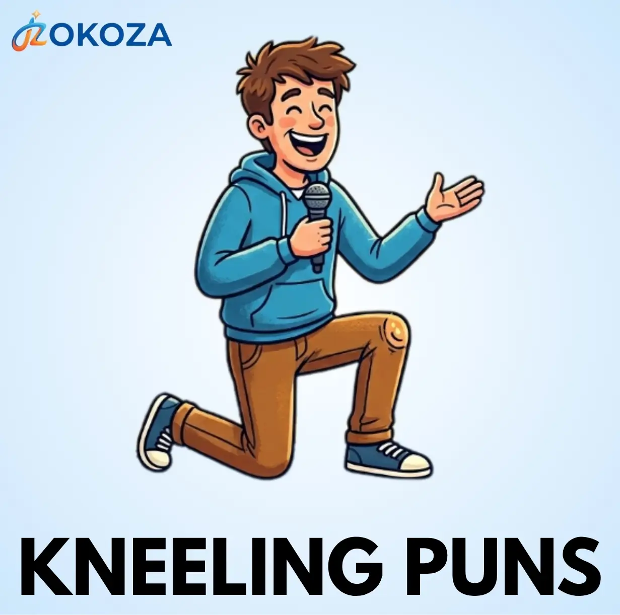 Kneeling puns
