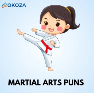 Martial arts puns