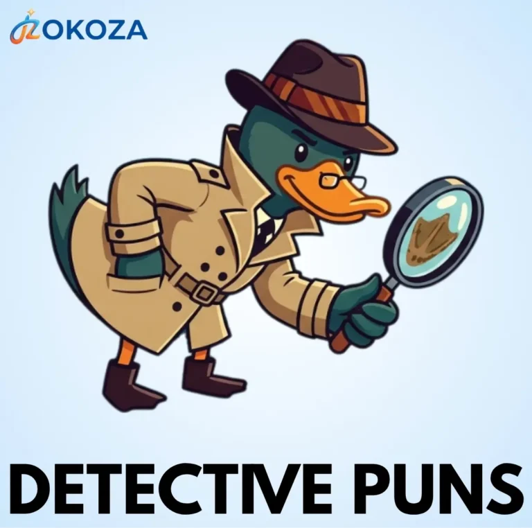 Detective puns