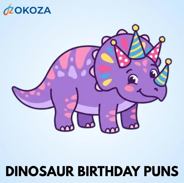 Dinosaur birthday puns