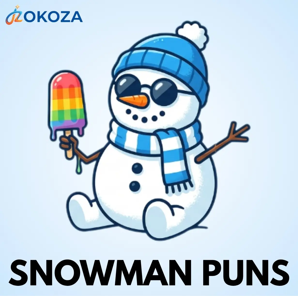 Snowman puns