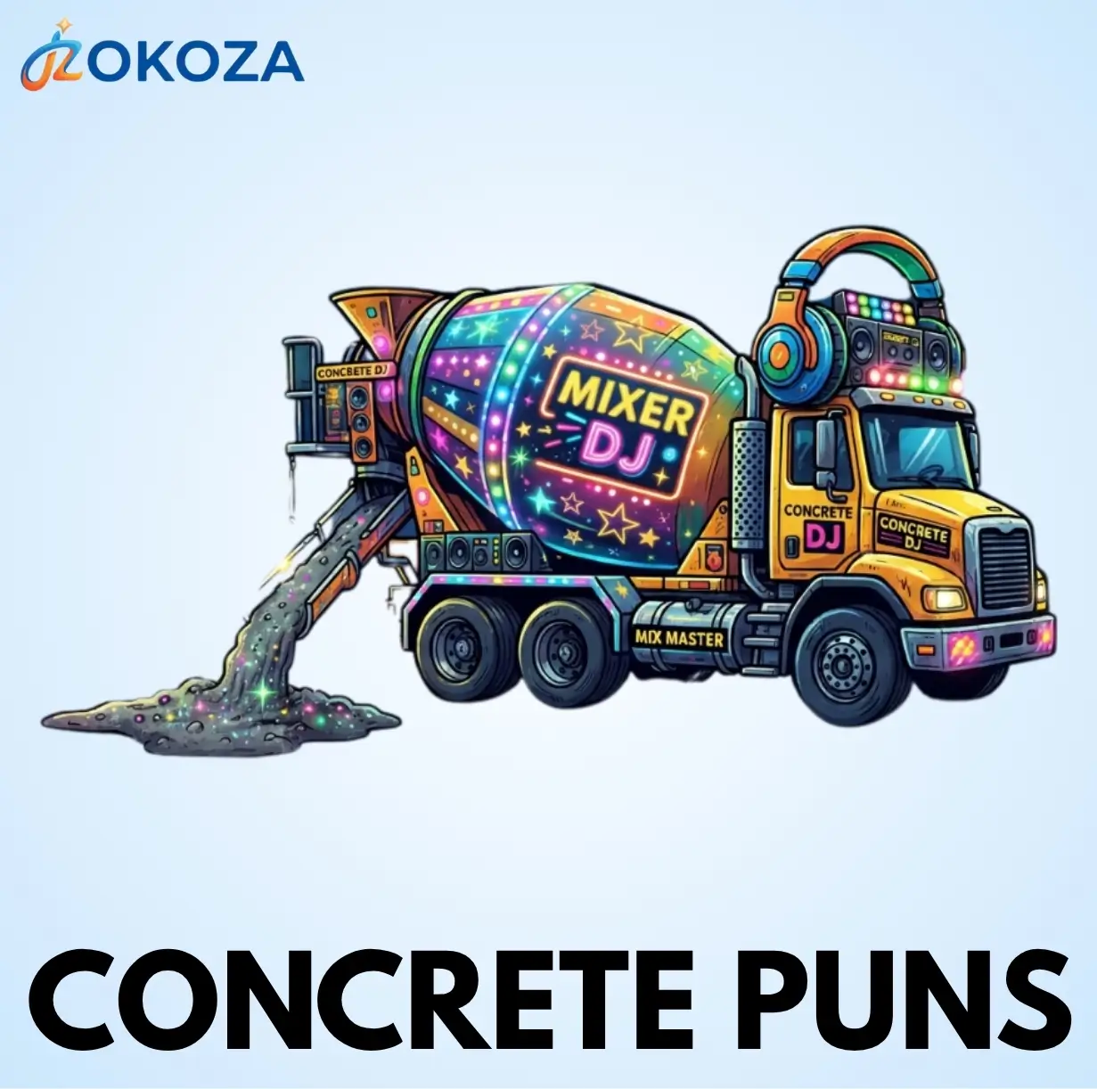 Concrete puns